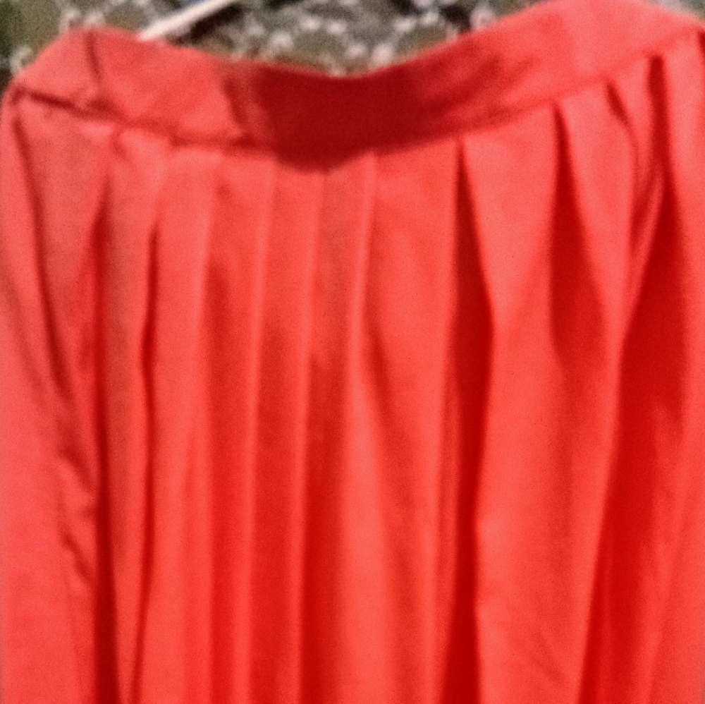 Ladies Peach Colored Full Skirt